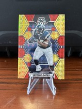 2023 Mosaic Antonio Gates Choice Fusion Red & Yellow Prizm /80 #135 CHARGERS 