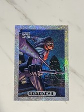 1994 Skybox Marvel Masterpieces Silver Limited Holofoil 3 of 10 Daredevil