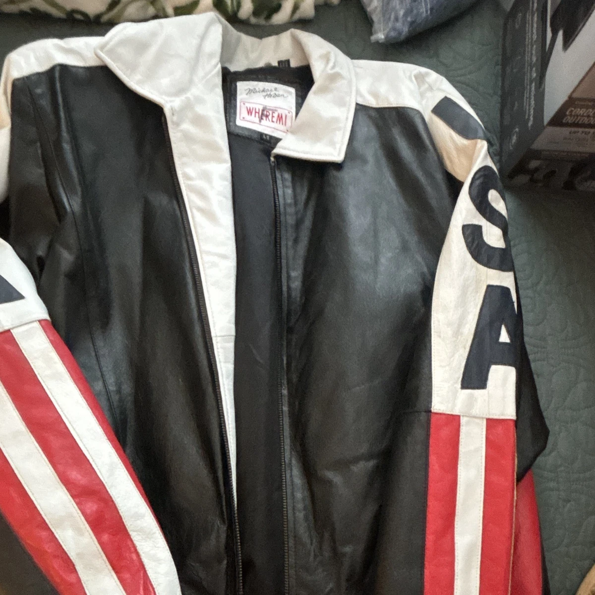 Michael Hoban Usa Leather Jacket for sale | eBay