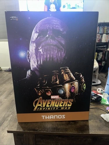 Iron. Studios:  Thanos Avengers Infinity War figure with box MINT CONDITION
