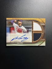 2025 Topps Museum Single-Player Signature Swatch Dual Relic Auto Pablo Lopez…