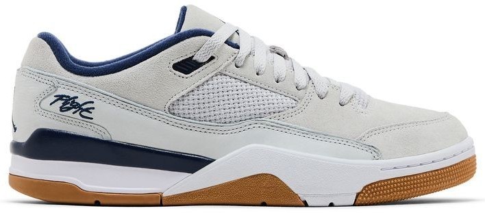 Jordan Flight Court Neutral Grey Midnight Navy Gum for Sale