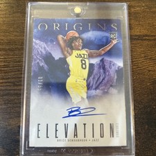 2023-24 Panini Origins - Elevation Signatures Brice Sensabaugh #ES-BSJ 1/99 