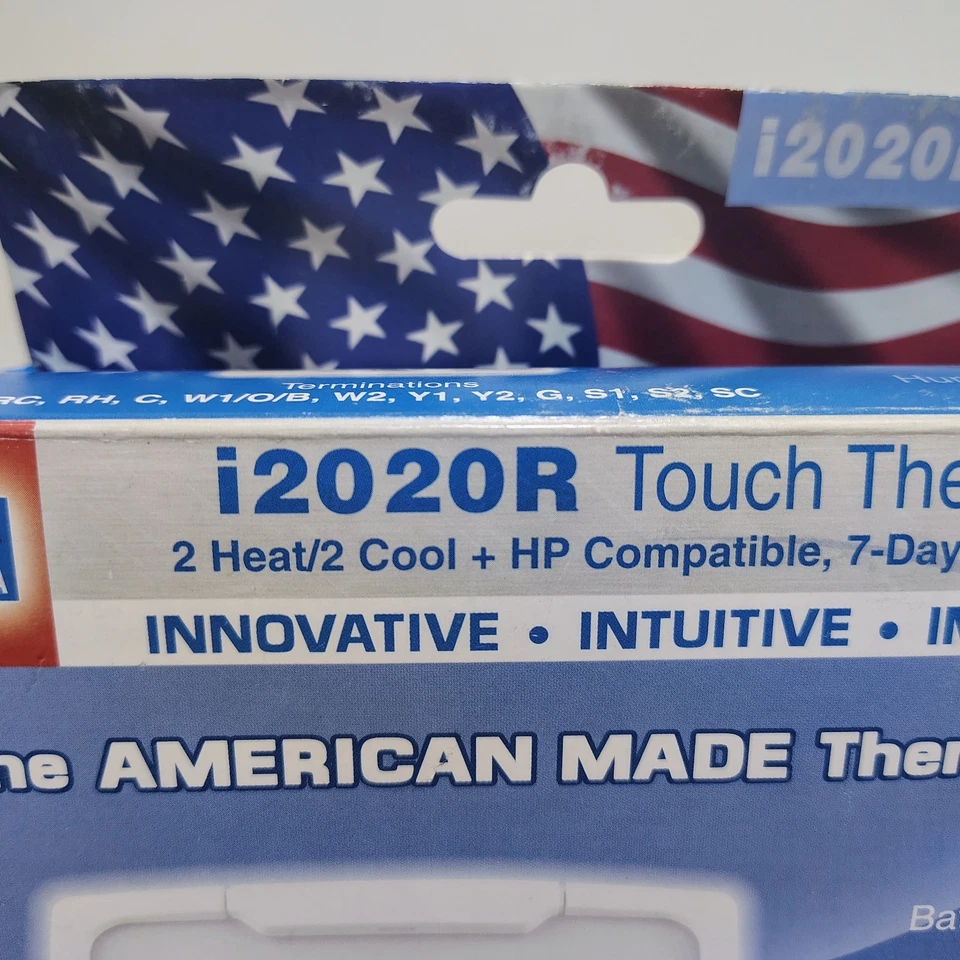 ICM Controls i2020R 2H/2C 7 Programmable Touch Thermostat NEW - Image 2 of 4