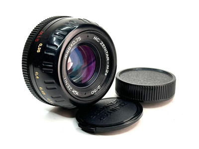 MC ZENITAR-M2s SLR lens, f2/50mmSOVIET USSR DSLR LENS M42 MOUNT