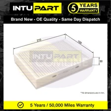 Fits Mercedes Vito 2014- V-Class 2014- + Other Models Intupart Cabin Filter