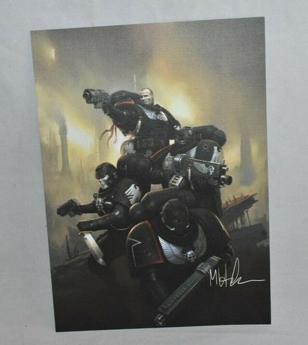Kill Team Raven Guard 8 x 10 Print Mark Holmes Autogrammdruck Warhammer GW - Bild 1 von 4