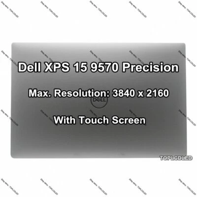 Dell XPS 15 9570 Precision 5530 15.6" LCD UHD Écran Tactile Panneau Assemblage - Photo 1/4