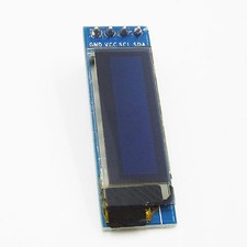 0.91'' 128x32 IIC I2C White OLED LCD Display DIY Module 3.3V 5V For PIC Arduino