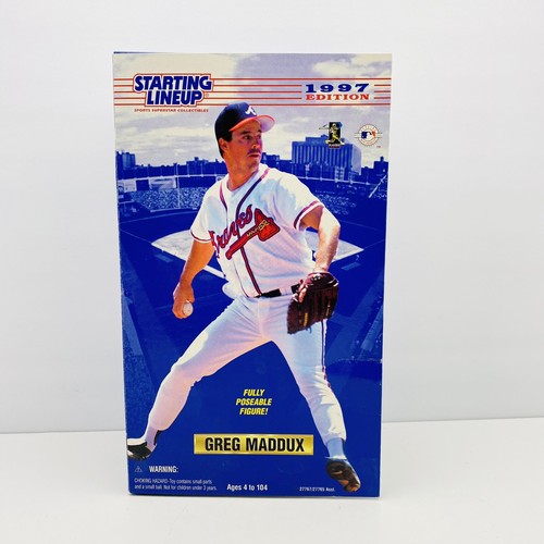 1997 Starting Lineup 12” Figure Baseball Set Ripken Griffey Maddux Piazza Pose - Picture 11 of 13