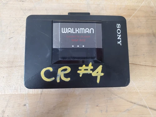 LOT OF 2 UNTESTED Vintage Sony WM-A12 Cassette Walkman, Read