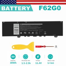 F62G0 Battery for Inspiron 13 7000 P83G P83G001P91G001 Vostro 5370 F62GO RPJC3