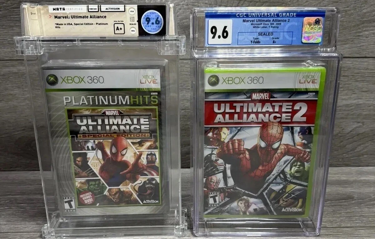 Marvel Ultimate Alliance 2 Special Edition Bundle Lot Xbox 360