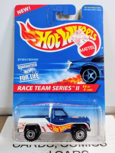 Hot Wheels BYWAYMAN 1996 Race Team Series II #395 Chevy Squarebody Pickup New HW