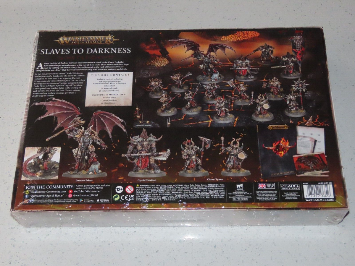 Games Workshop Warhammer Slaves to Darkness Army Set Boxed Set New