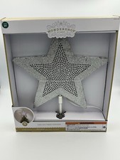 LED Wondershop Star Christmas Tree Topper Multicolor Change With Remote 13  NEW