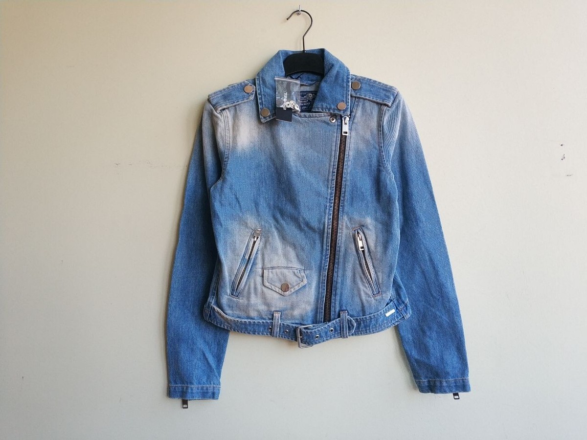 Diesel R-Lupus Veste 00SXJT-RLANX 01 OU Women's Denim Jeans