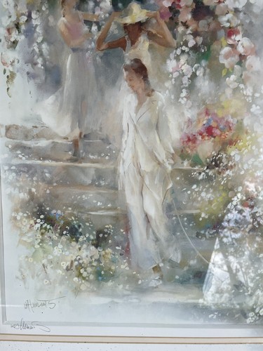 WILLEM HAENRAETS SHEER ELEGANCE WESTIE DOG MATTING Print Ross Gallery Signed - Picture 2 of 10