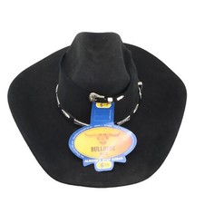 Montecarlo LEGACY 8X Bullhide Western Hat Men s Size 6 7/8 Men 55 - BLACK