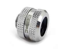 XSPC 10mm ID x 14mm OD Triple Seal Brass Fitting for Rigid Tubing - Chrome