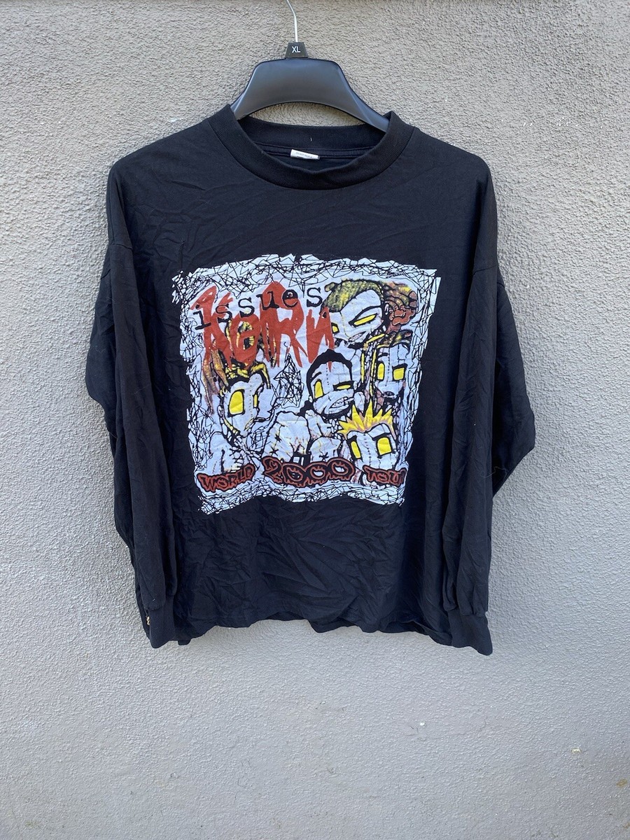 Vintage Korn Issues 2002 World Tour Long Sleeve T Shirt Size XL | eBay