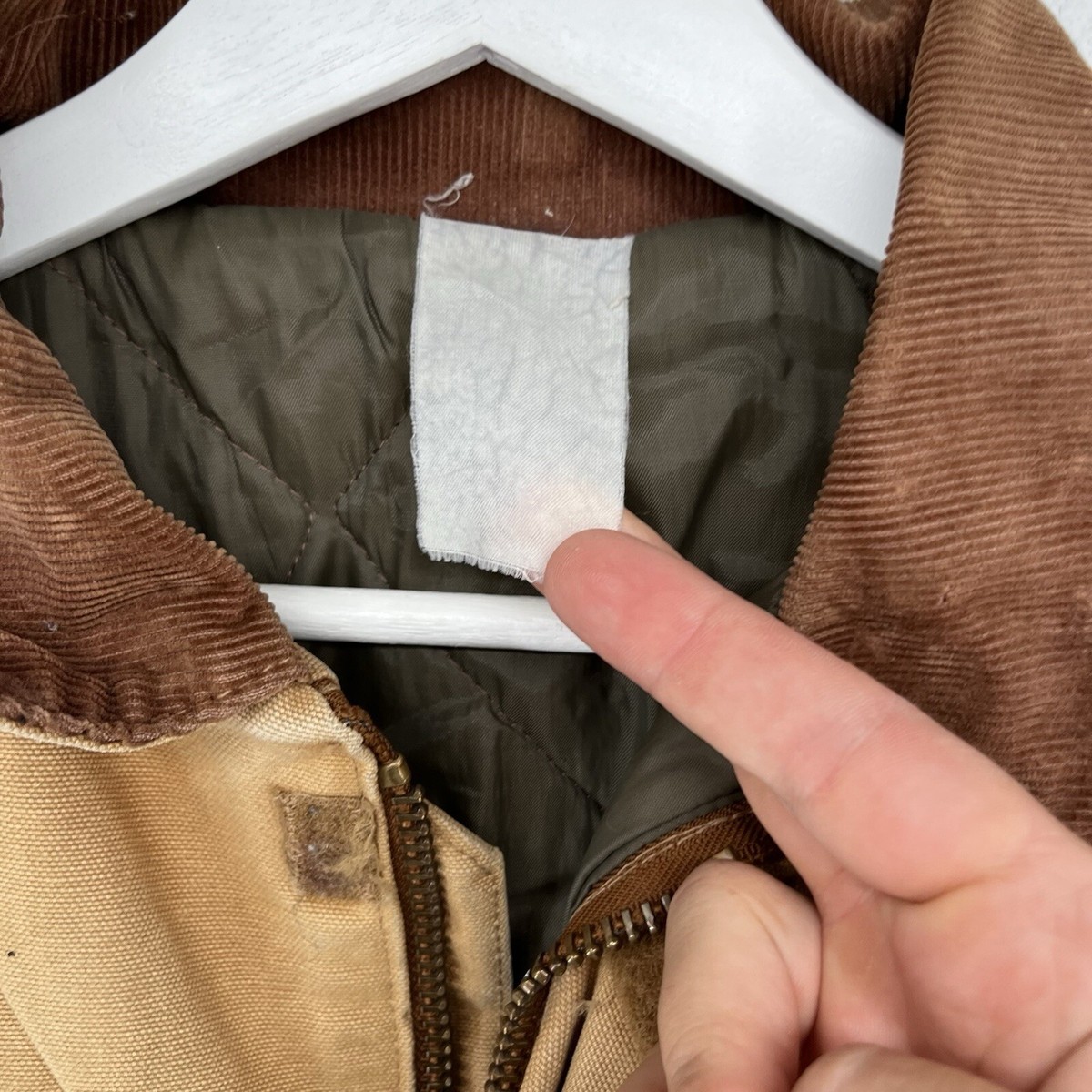 Vintage Muleskins Carhartt Distressed Duck Canvas Work Wear Vintage Muleskins Carhartt Distressed Duck Canvas Work Wear