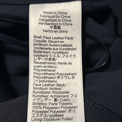 J.Crew MSRP $198 Pleated Faux Leather Skirt in Navy Size 4 Spring 2024 NWOT - Picture 10 of 14