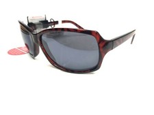 NWT Dockers DGDDLD01A Unisex Sunglasses Brown-Tortoise/Gray, Polarized Lenses