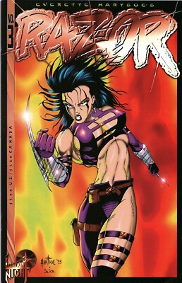 London Night Studios Razor Burn Comic Book #3 (1995) Horror High Grade