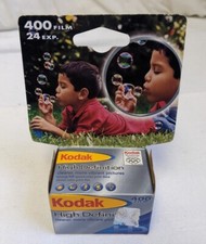 Kodak High Definition 400 35mm Film ISO 400/27, Expired, unopened