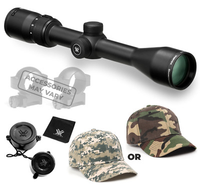 Vortex Optics Diamondback 4-12X40 SFP Riflescope Dead-Hold BDC with Rings