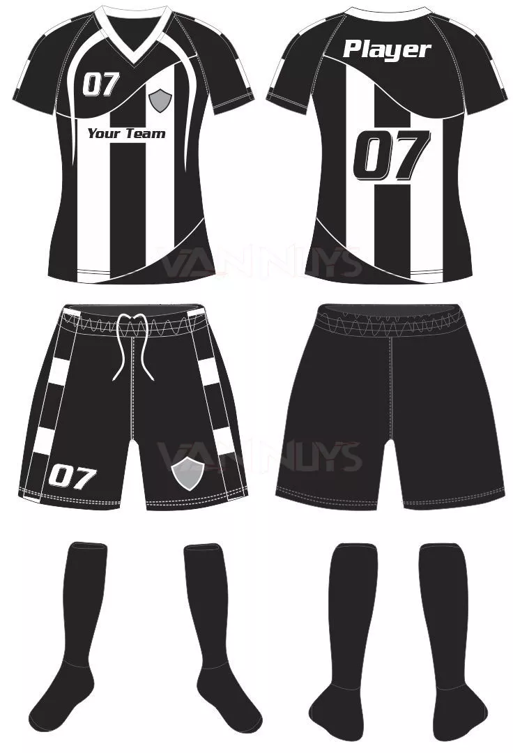 Soccer Jersey Or Football Kit, Short, Sock Template For Sport Club