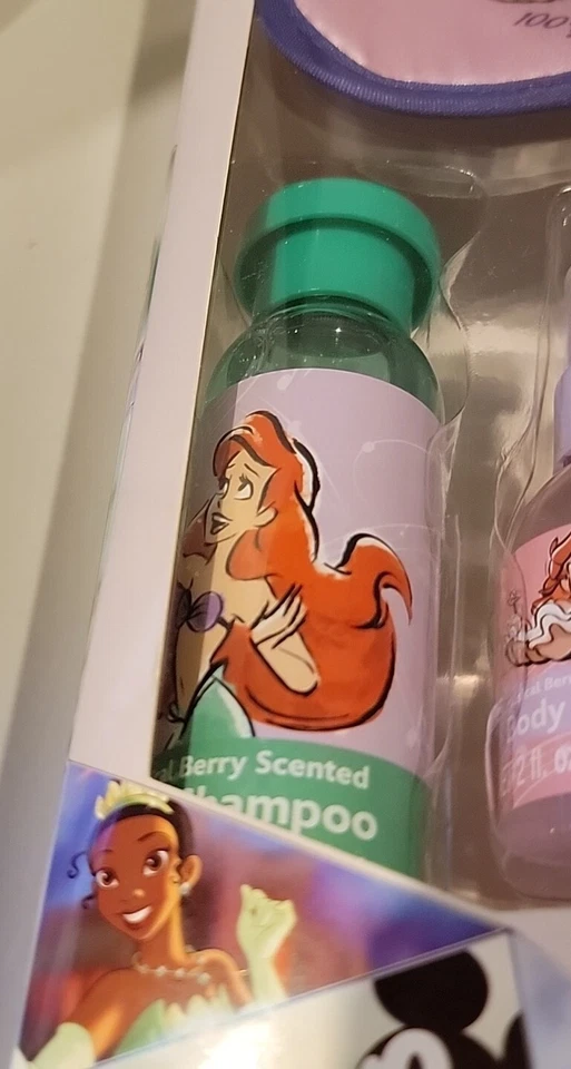 Disney Princess 100 Spa Set 7 Piezas Set de Regalo con Máscara de Satén para Dormir Nuevo Foto 4 de 4