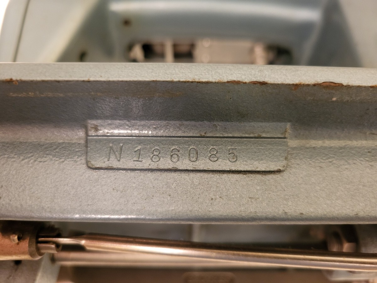 1950's Vtg. Brother Japan N186085 Deluxe Precision Sewing