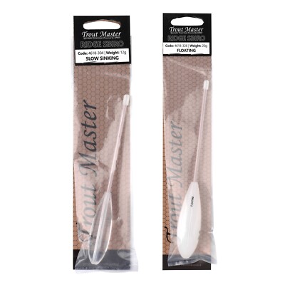Spro TM Trout Master Ridge Sbirolino Floating slow sinking Bombarde zur Auswahl