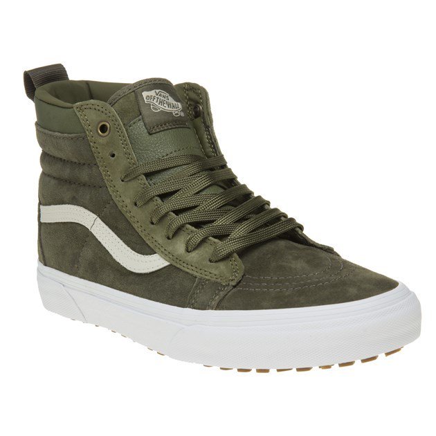 vans sk8-hi mte trainers in beige vans sk8-hi mte trainers in beige