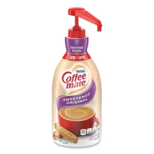 Nestle Liquid Coffee Creamer, Sweetened Original, 1500ml Pump Dispenser Coffee