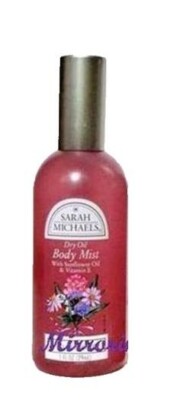 Sarah Michaels WILDFLOWERS Dry Oil Body Mist 1 0z./30ml, Vintage ''RARE''
