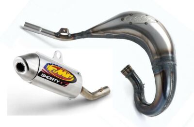 FMF exhaust system - Factory Fatty Pipe & shorty silencer fits