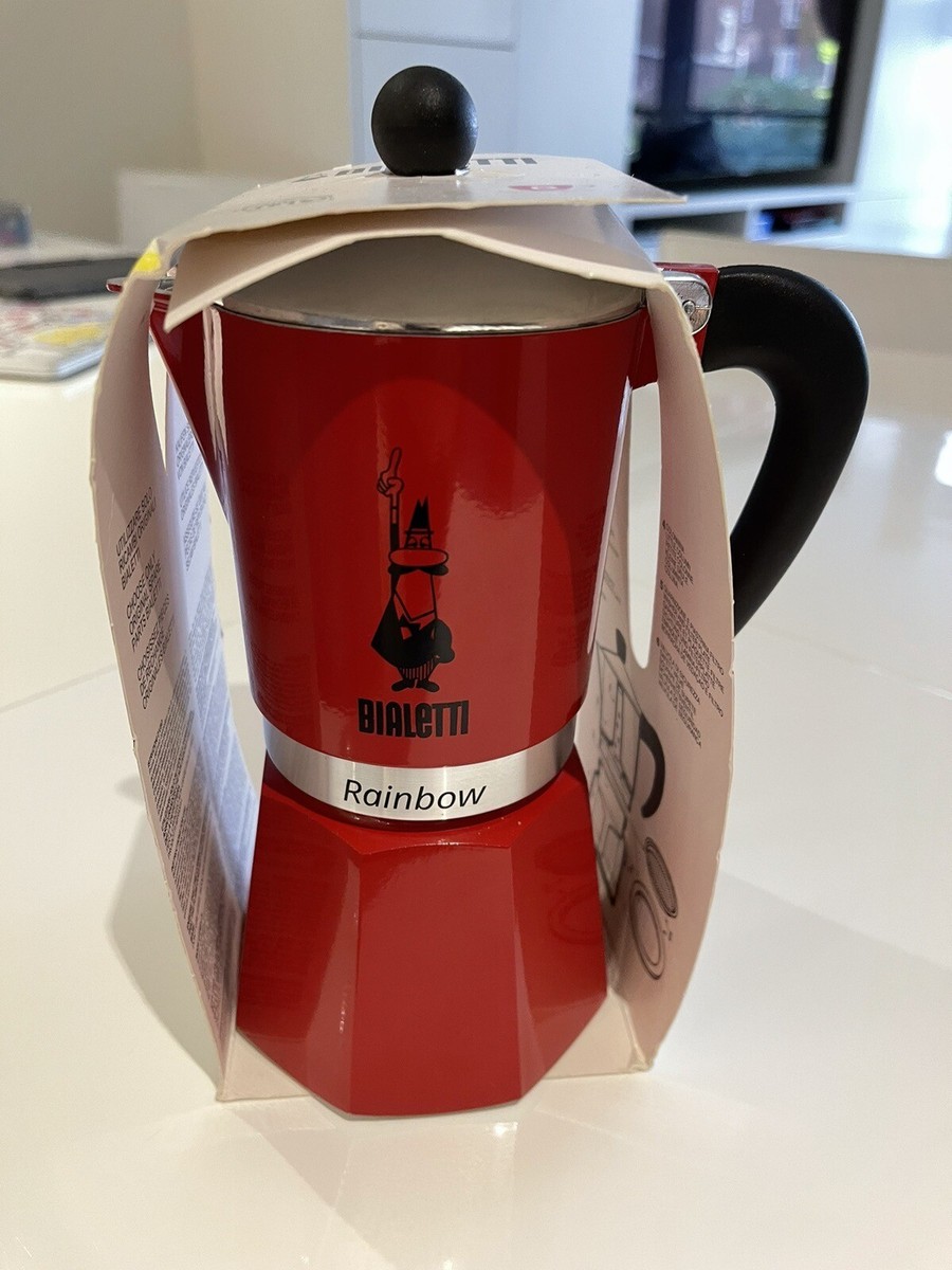 Bialetti rainbow coffee maker cup UK