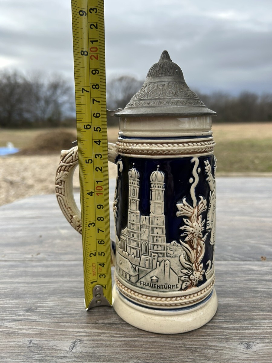 銅版画　Runa Weber ドイツ Antique 1920s Wekara 5525 Munchen Frauenturme Hofbrauhaus