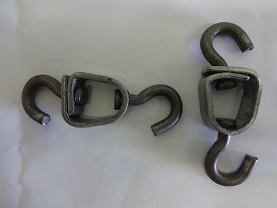 24 SWIVELS UNIVERSAL W/ J HOOKS HEAVY DUTY CRUNCH PROOF STYLE TRAPPING 