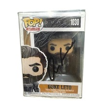 Figura Funko Pop Dune Duke Leto autografiada firmada por Oscar Isaac