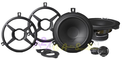 ALPINE SPV-65X-WRA WEATHER RESISTANT 6.5" SPEAKERS FOR 2007-18 JEEP WRANGLER JK - Picture 2 of 2