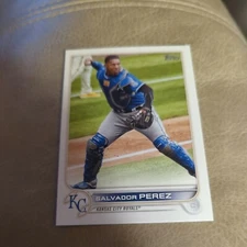 2022 Topps Series 1 #219 Salvador Perez Kansas City Royals 