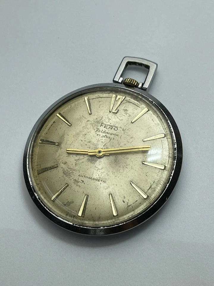 Relógio de bolso para movimento de restauração LANCO 1003N FERO - Imagem 2 de 4