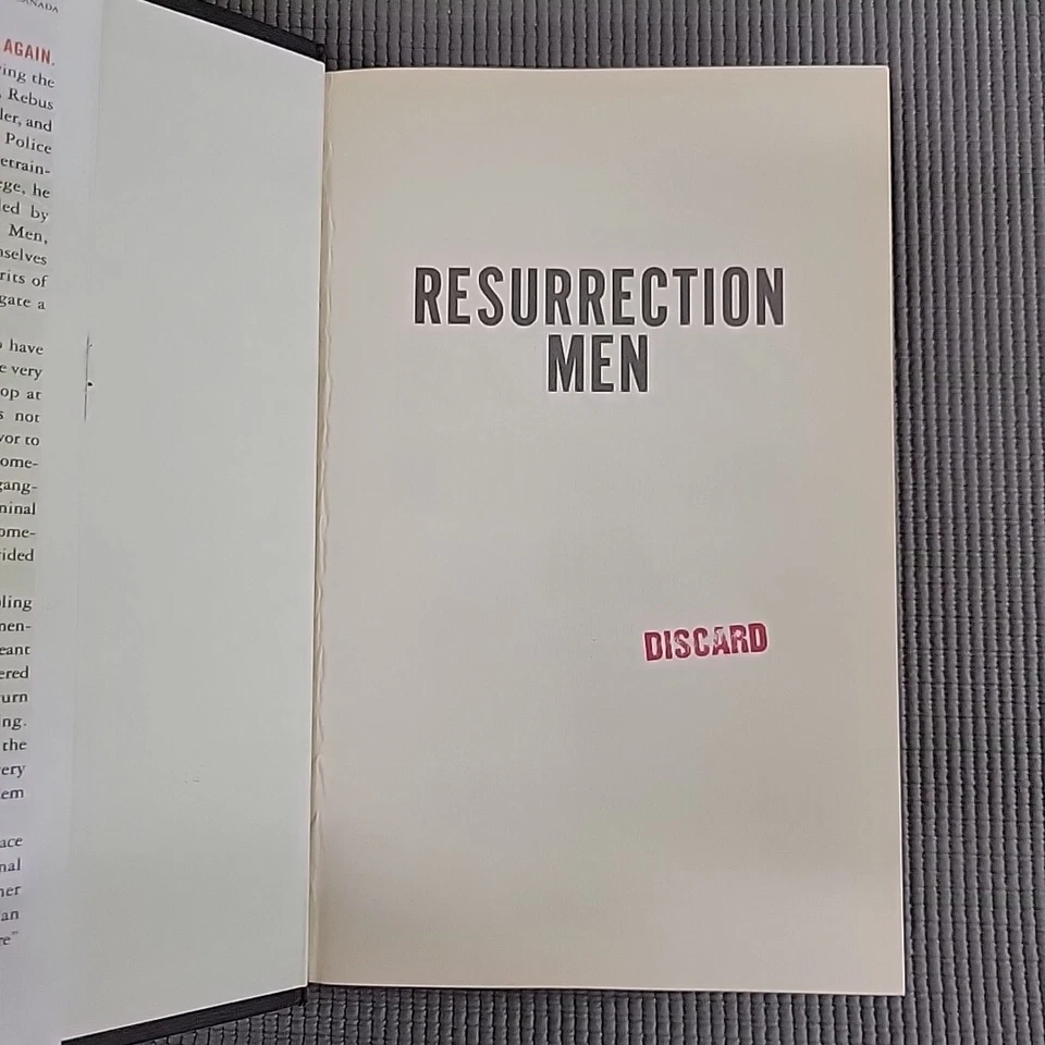 IAN RANKIN MYSTERIES HC DJ 6 Rebus 2 Fox 2 other novels & the short story LOT 12 - Image 3 of 4