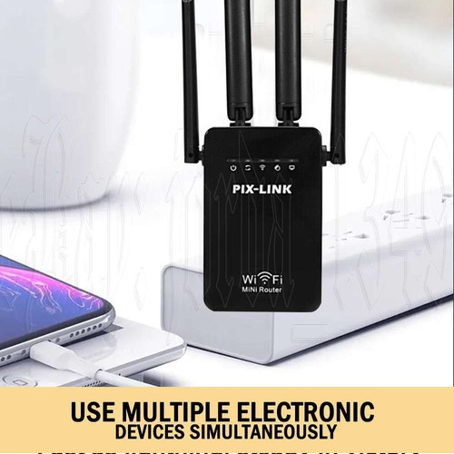 1200Mbps WiFi Range Extender Repeater Wireless Amplifier Router Signal Booster - Picture 3 of 14