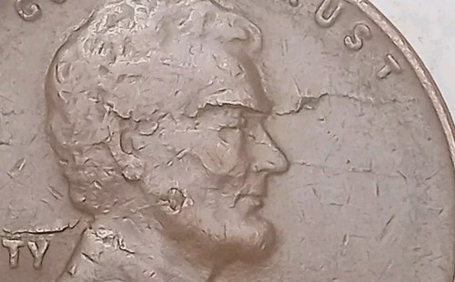 1948 P Lincoln Wheat Penny Cent Coin,Lam.Peel OBV,Free Shipping!!! - Picture 5 of 6