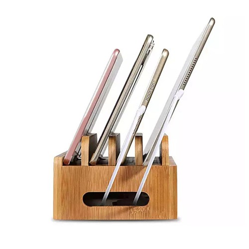 Mobile Phone Base Cable Organiser Device Charging Station Organizer - 第 12/12 張圖片